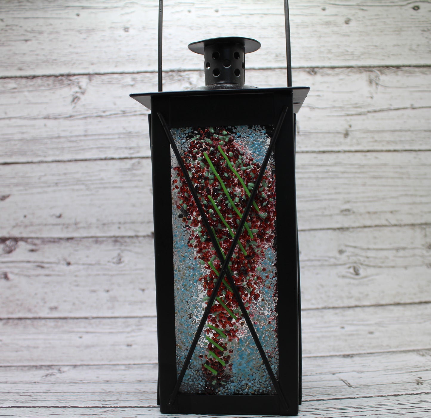 Tropical Scene LED Lantern